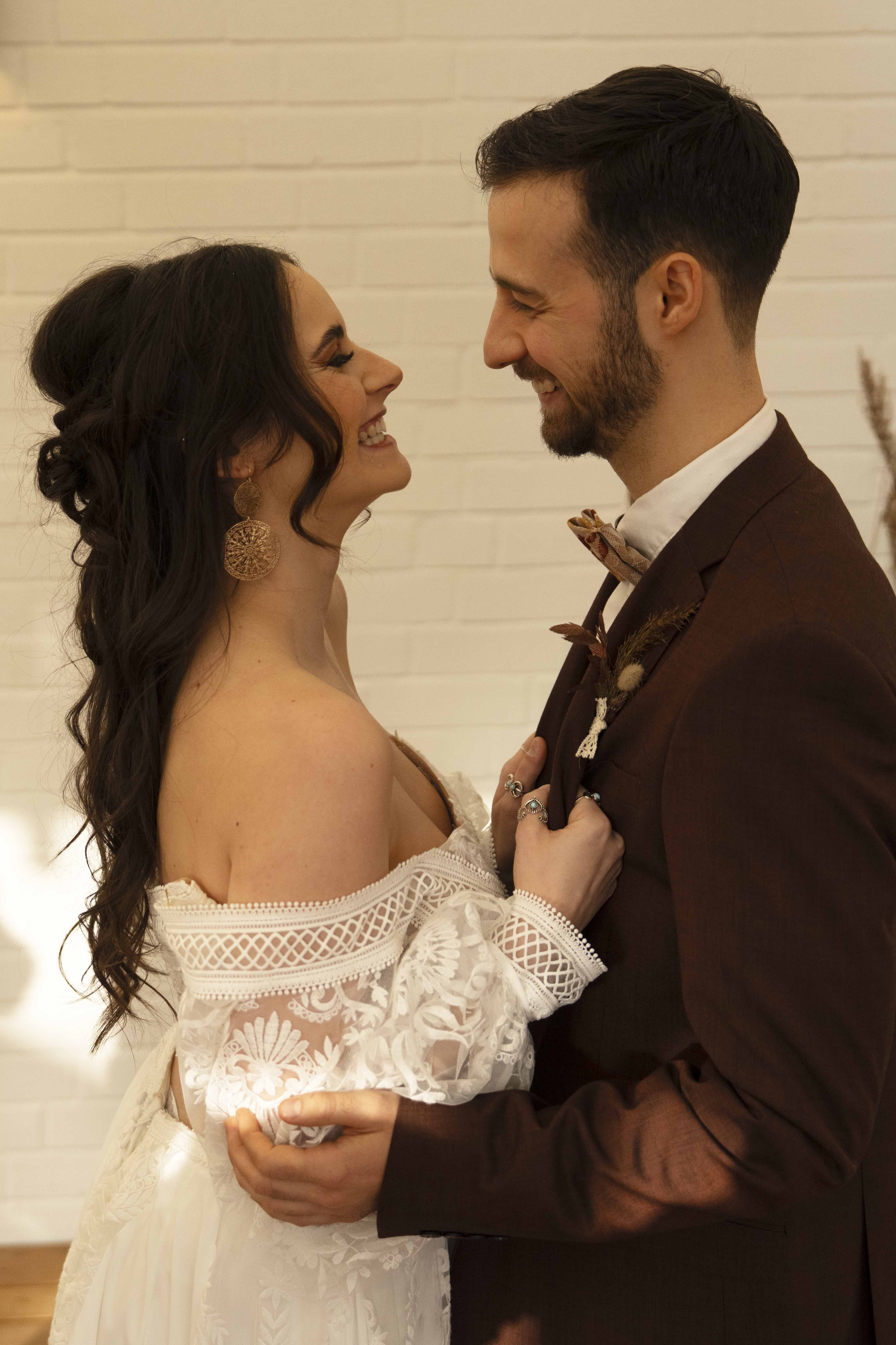 Hochzeit Foto Brautpaar